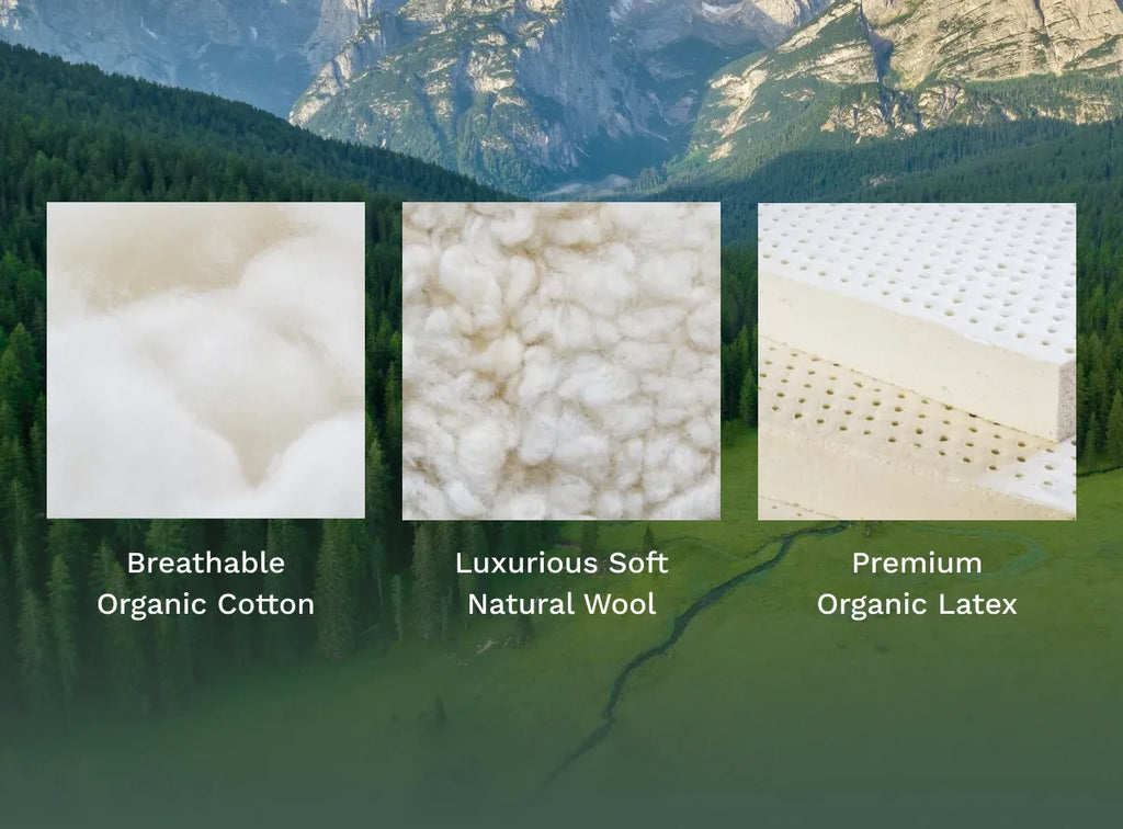 Birch Luxe Natural Hybrid Organic Mattress