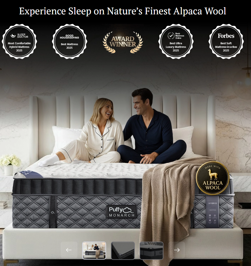 Puffy Monarch Hybrid Mattress