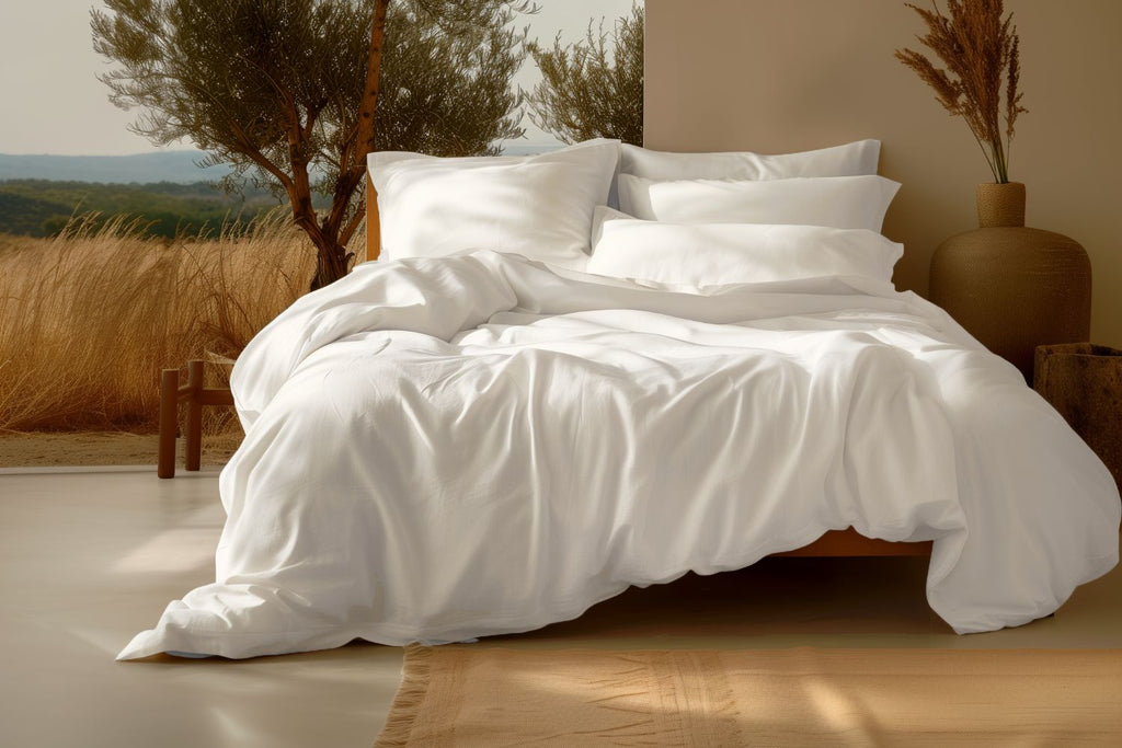 100% Organic Cotton Sateen Sheet Set